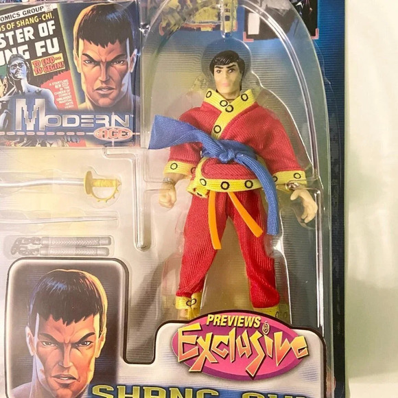 Vintage 1999 Modern Age Marvel Shang Chi 5 Inch Action Figure Previews Exclusive - Picture 2 of 16
